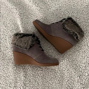 Cole Haan Fur Booties